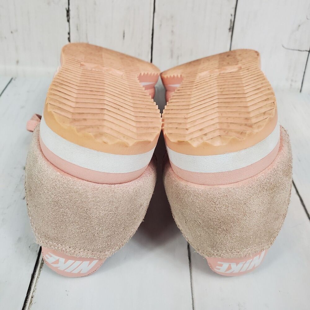 Nike Classic Cortez Womens Size 6 Nylon Coral Stardust Shoes 749864-606 - Picture 14 of 14